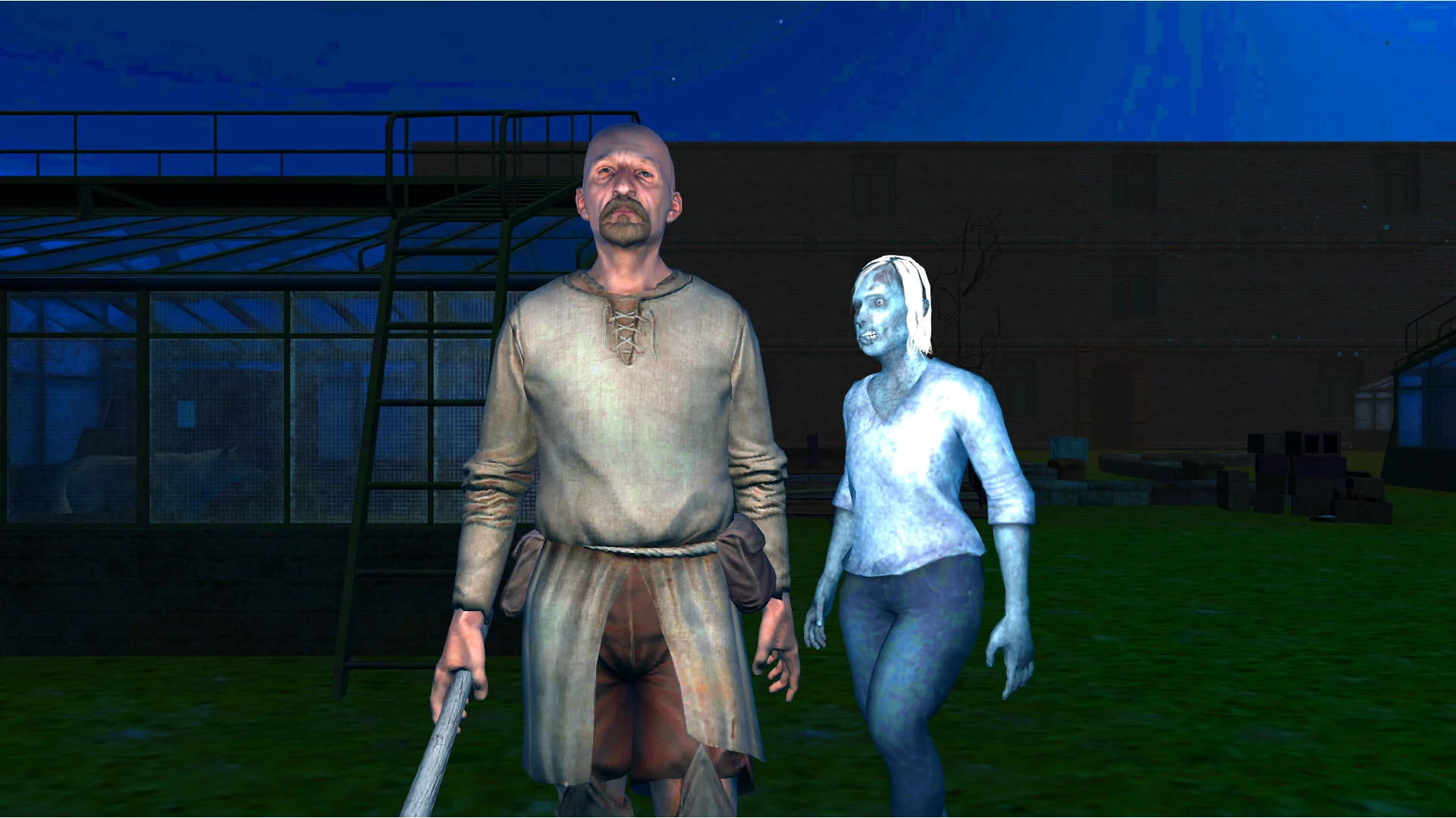 papi scared horror house 2 screenshot